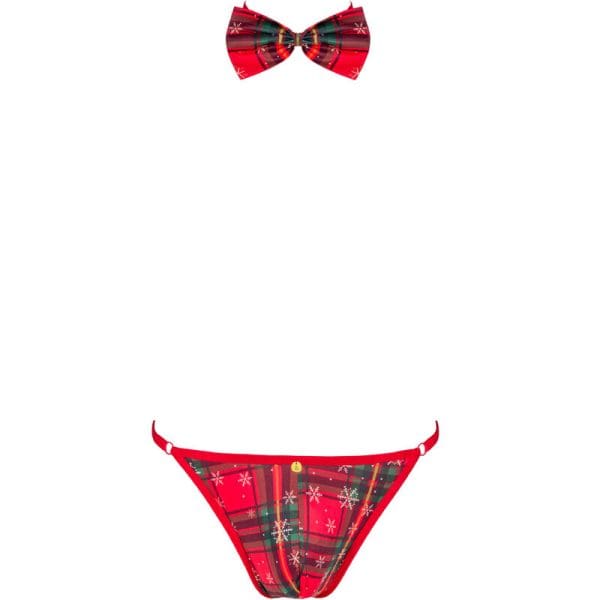 OBSESSIVE - MS MERRILO THONG & BOW TIE ONE SIZE 7